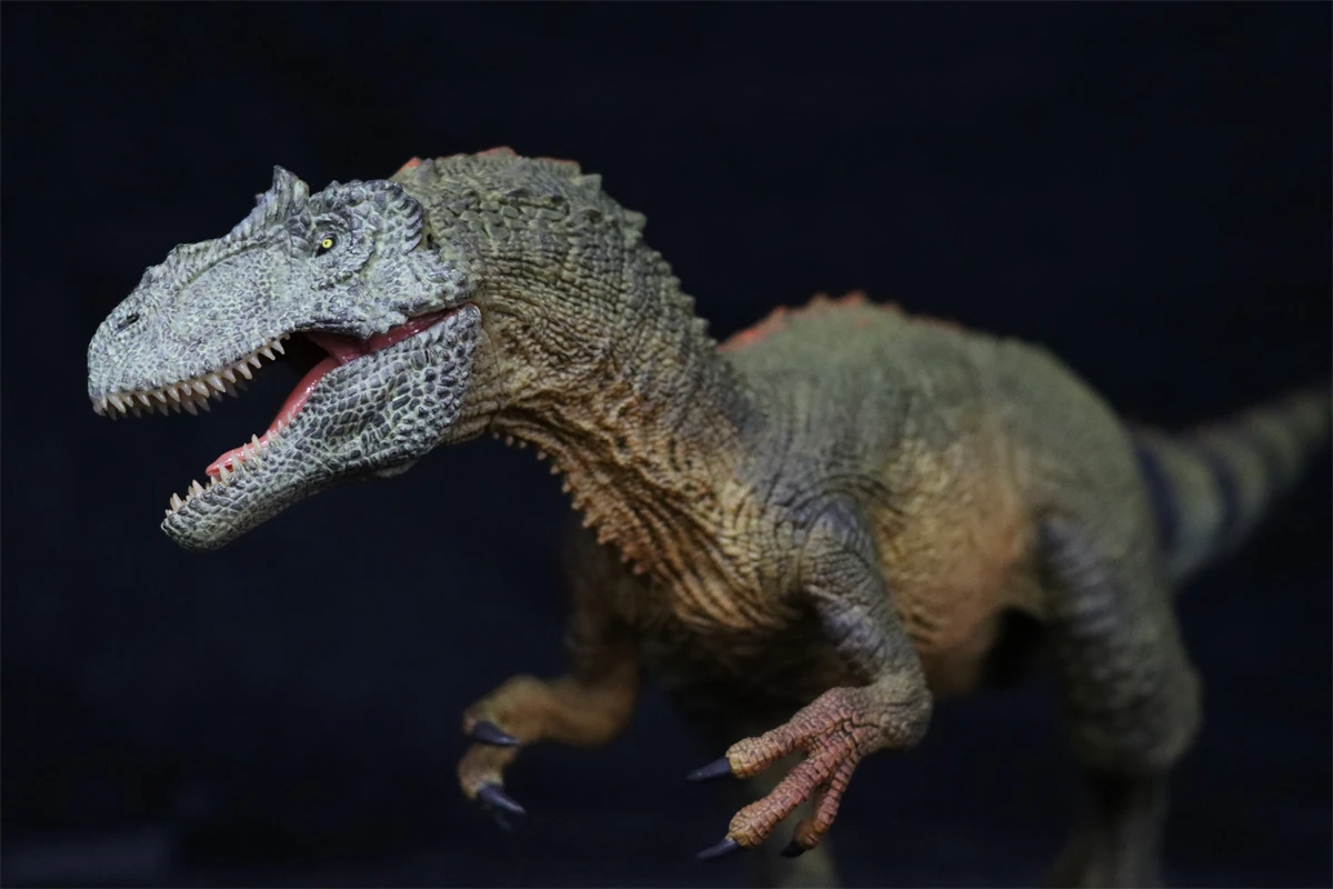 REBOR 3 Version Saurophaganax Model Dinosaur Animal Figure Allosauridae GK Adults Kids Toy Collection Desktop Ornaments Decor best halloween costumes