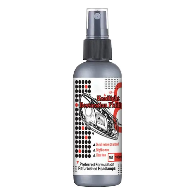 

Car Headlight Scratch Restoring Headlamp Scratches Remover Repair Cleaning Oxidation Head Light Polish Spary Auto Accessories