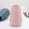 Creative Fashion Flower Vase Imitation Ceramic Plastic Flower Pot Nordic Style Modern Flower Arrangement Container Home Ornament 6