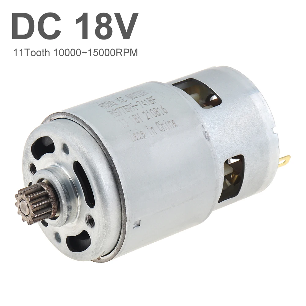 

RS775 DC Motor High Power Reciprocating 18V 775 Micro Electric Motors 11 Teeth Gear for Handheld Cutting Lithium Electric Saw