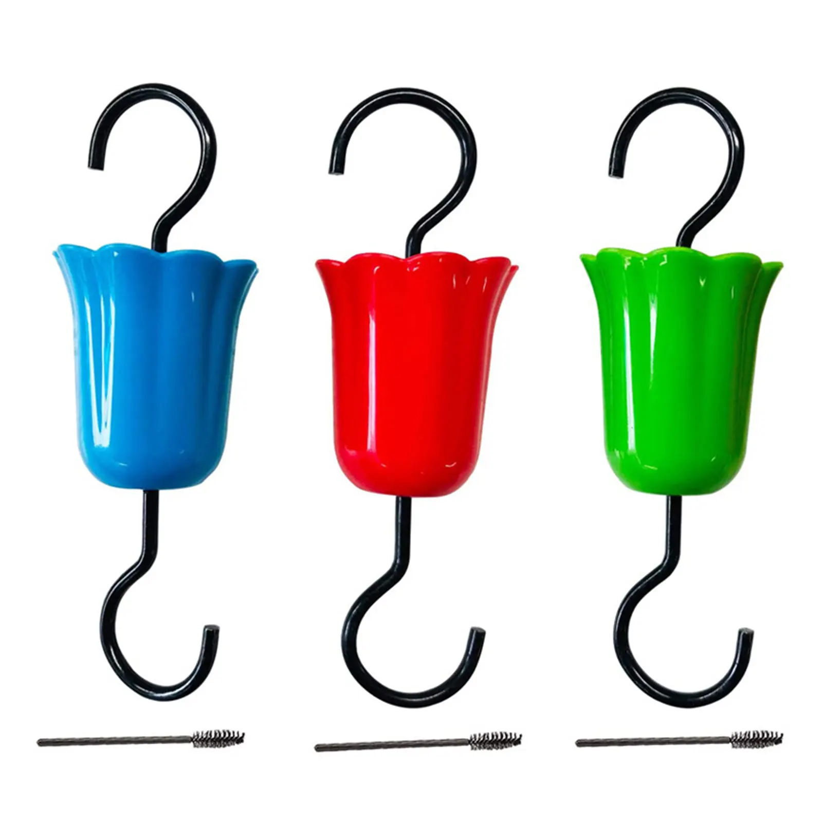 

Flower-Shaped Feeder Ant Guard Easy to Use Bird Feeder Ant Guard for Yard Garden Tree Decoration