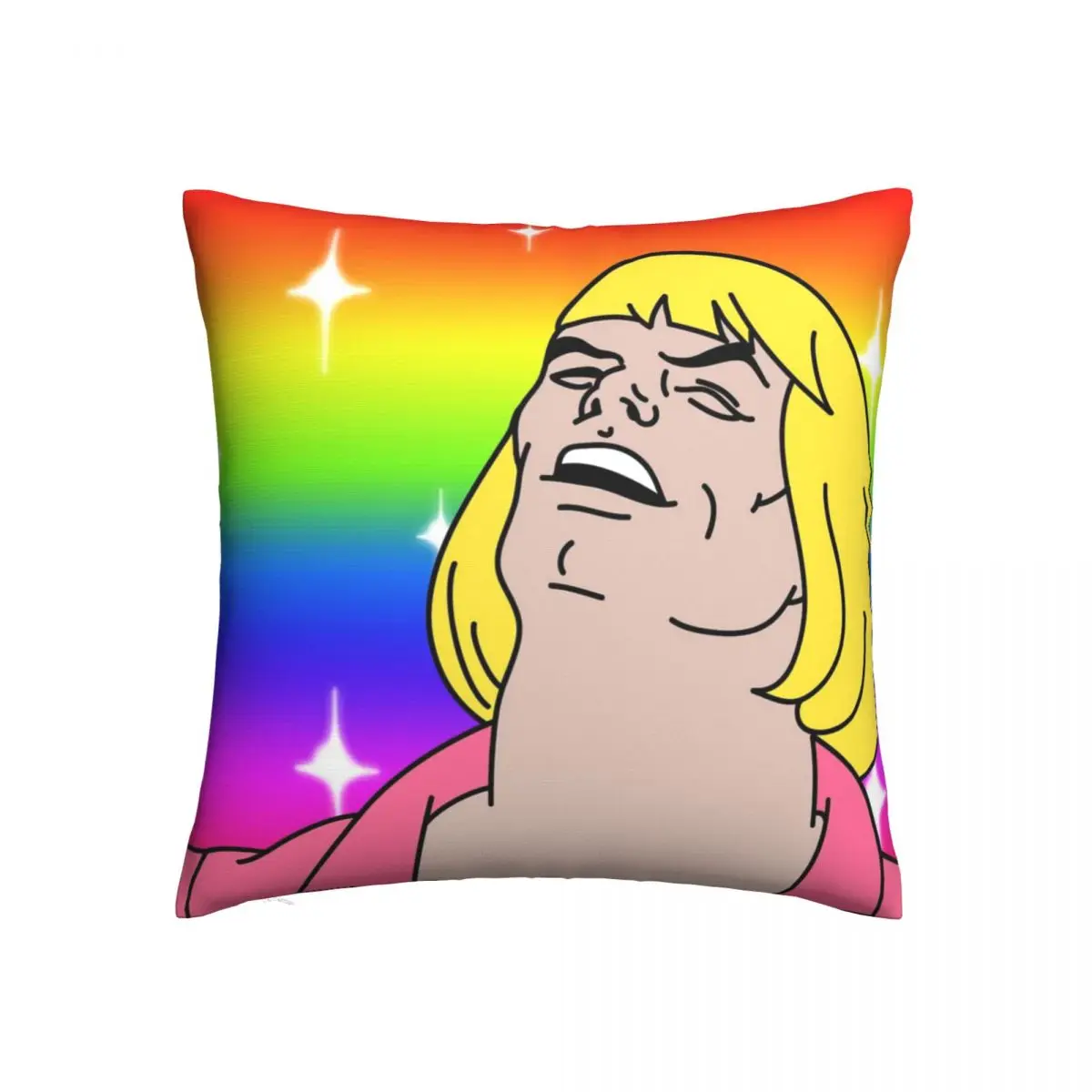 Чехол на подушку Rainbow декоративный для дома наволочки He Man and the Masters of Universe рюкзак