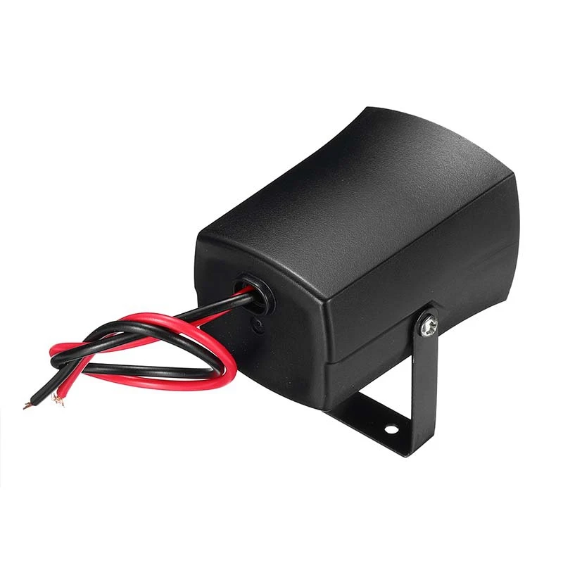 Car Policemen Fires Alarm Horn car siren horn 6 Tones Warning Siren Beeper Buzzer Car Alarm Sound 12-24V