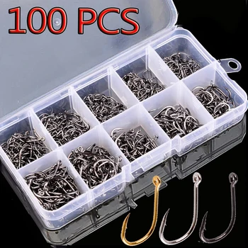 100pcs Fishing Hook Set 1