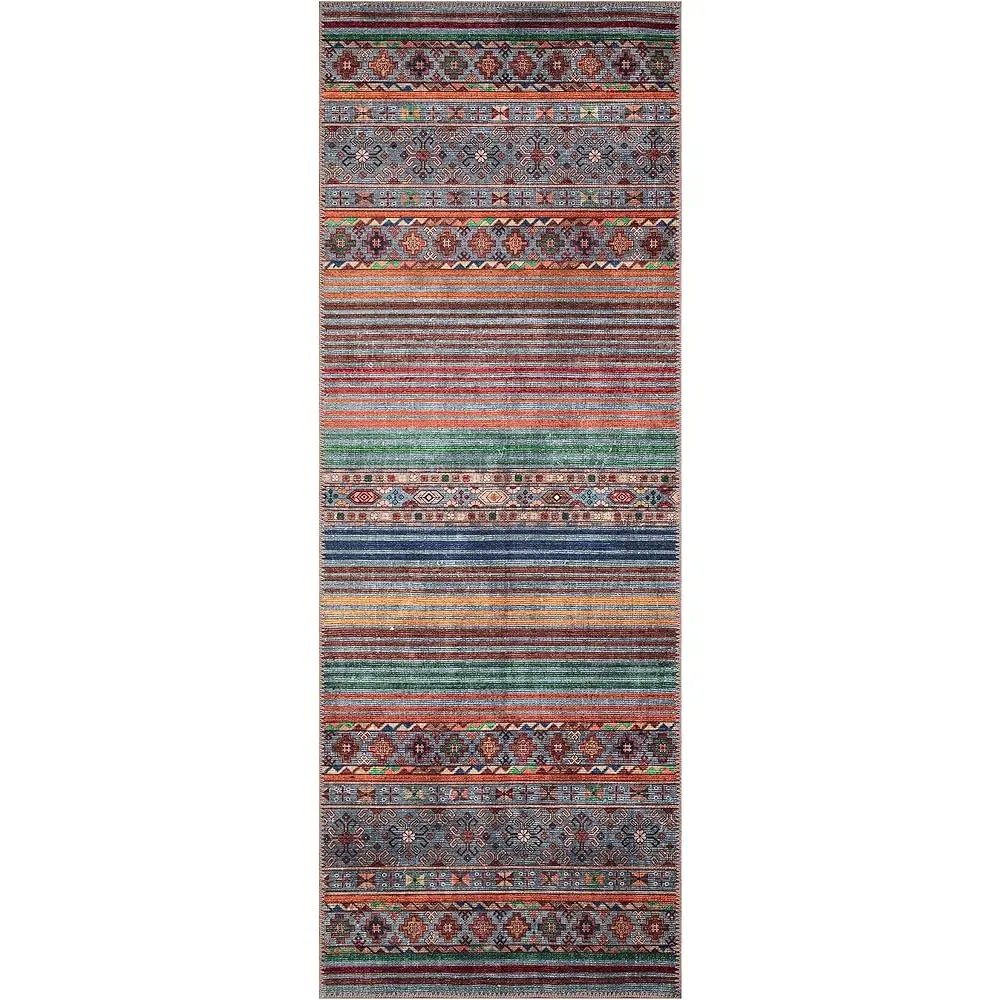 2×12 Washable Vintage Runner Rug 4