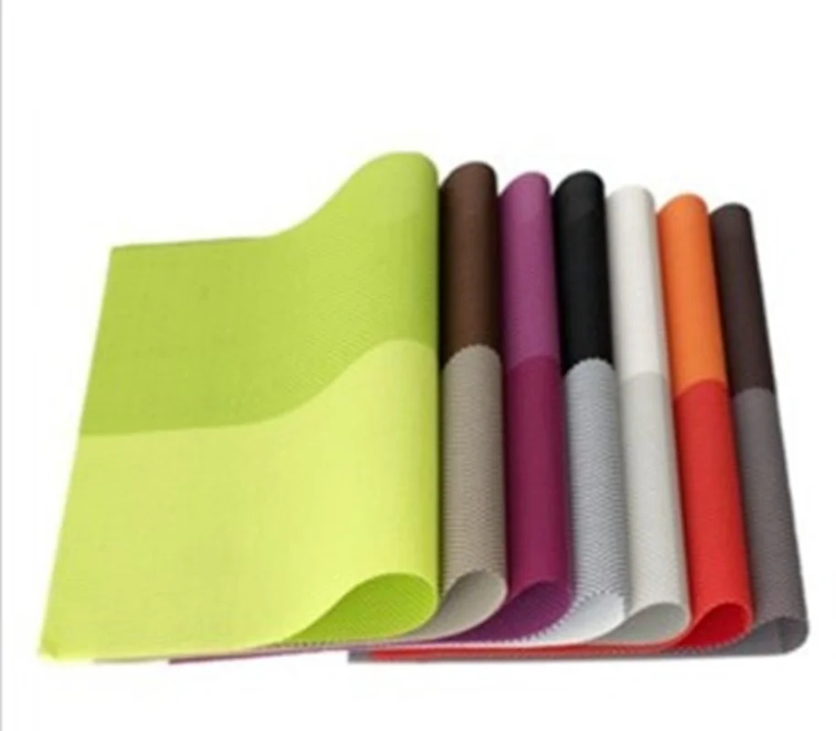Creative and fashionable dining mat PVC table tianzigzag plate bowl |