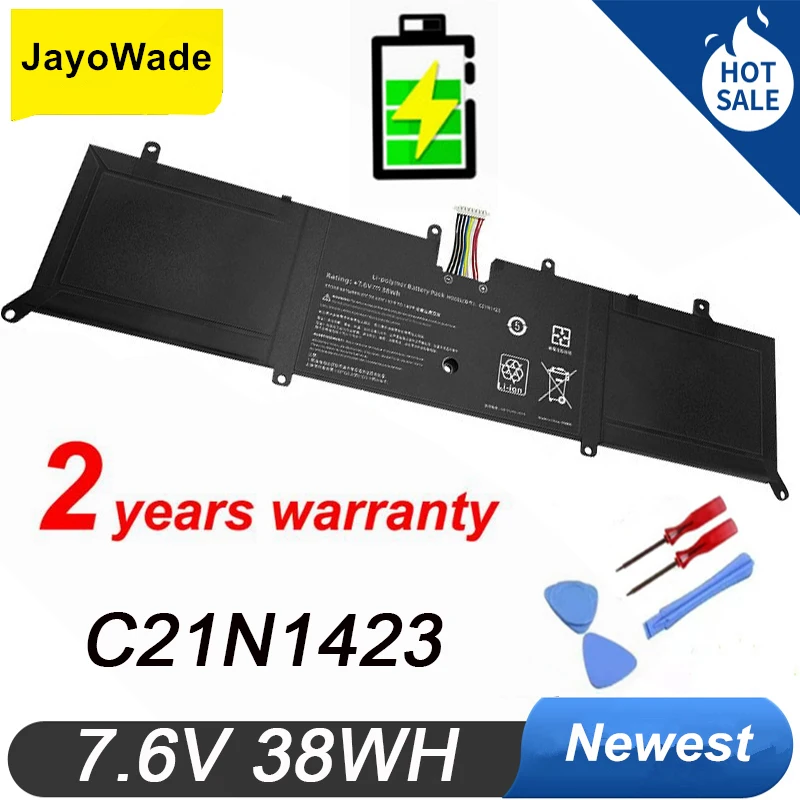 

New C21N1423 Laptop Battery for ASUS X302L X302LJ X302LA R301LA F302LJ F302U X302LJ-R4073/R4036H 7.6V 38WH C21N1423 Batteries