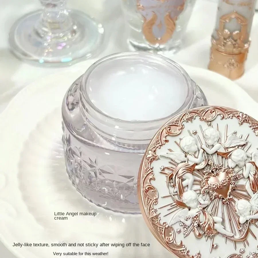 Little Angel Flower Knows Face Primer Contrôle de l'huile Base de maquillage végétalienne hydratante longue durée 50g/1.7fl.oz