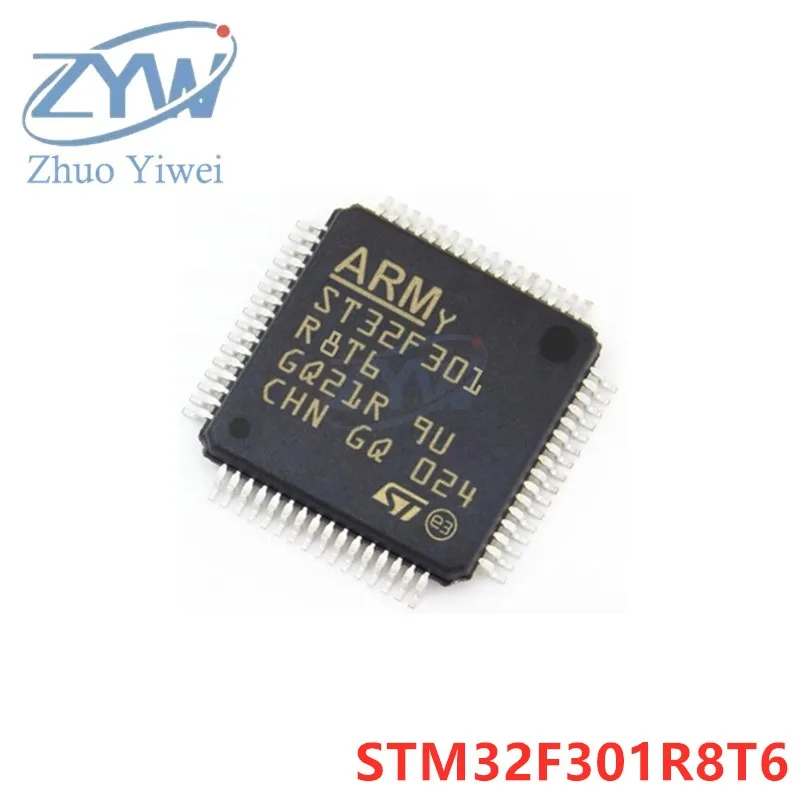 

STM32F301R8T6 LQFP-64 STM32F STM32F301 STM32F301R8T 72MHz 64KB ARM Cortex-M4 chip 32-bit microcontroller New original