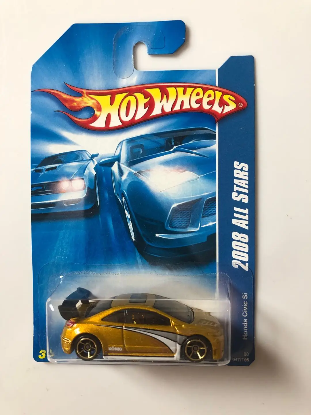 

Hot Wheels Cars HONDA CIVIC SI 1/64 Metal Die-cast Model Toy Vehicles