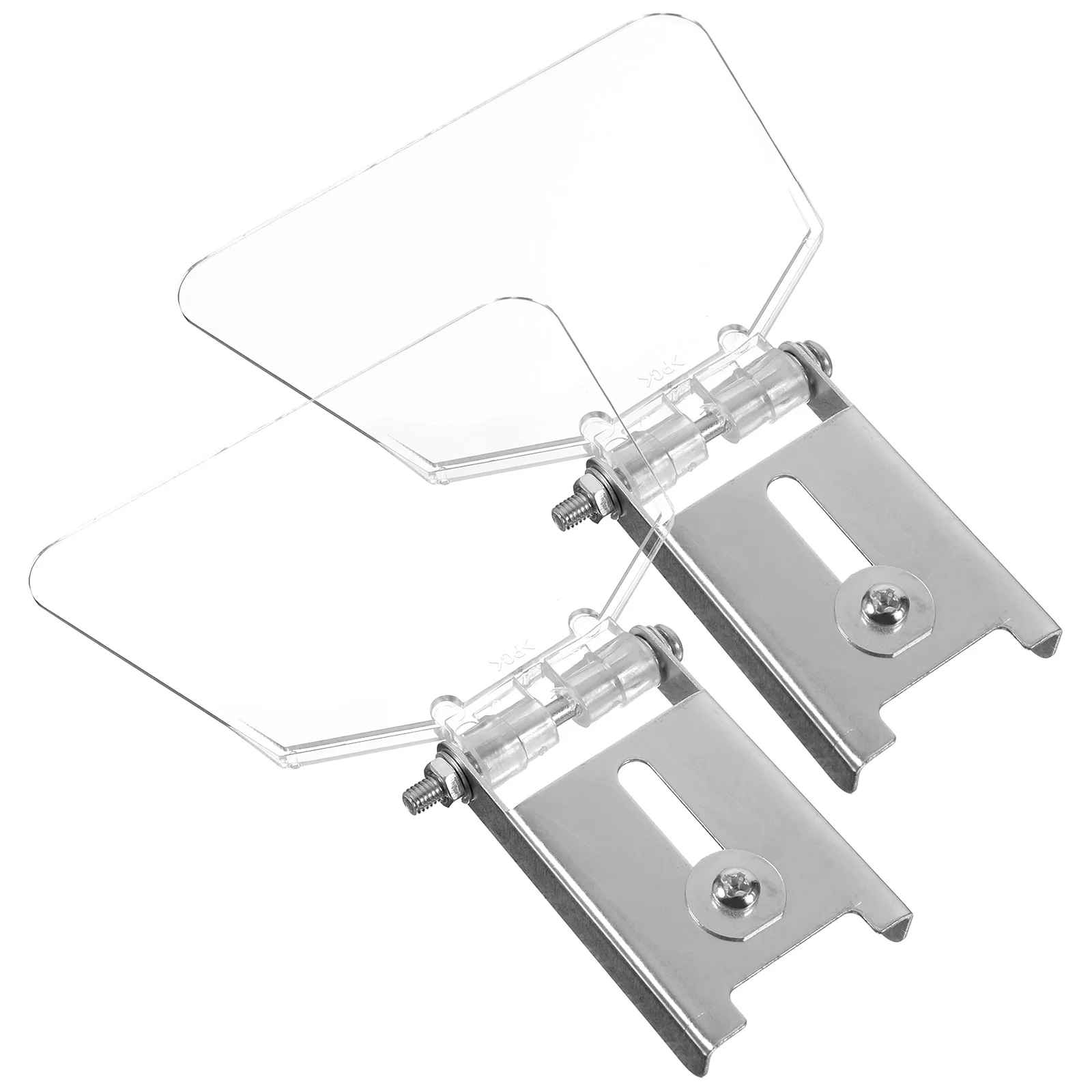 

2 Pcs Grinder Guard Bracelet Holder Bench Necklace Glasses Shield Stainless Steel Abs Eye Work Kit