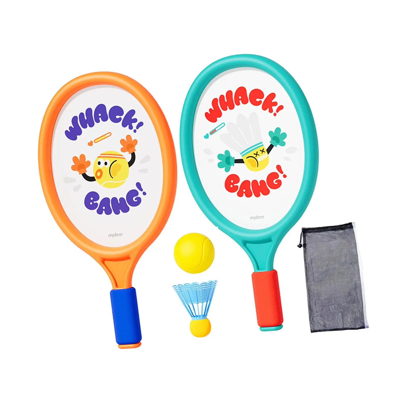 Tennis Rackets for Kid Badminton Parent Child Interactive Toy for Beginner