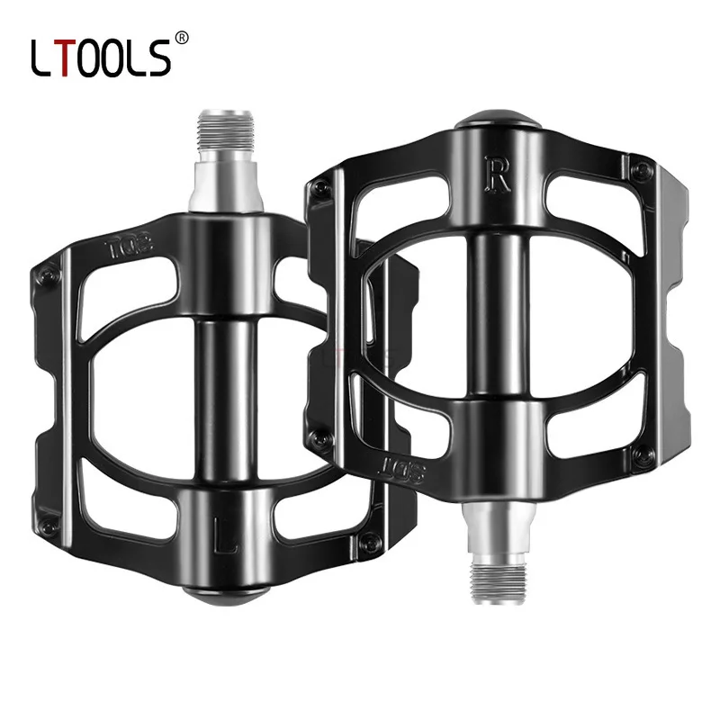 

Ultralight 4 Bearing Bike Pedal Self-locking Pedals SPD MTB Road Pedals Aluminum Alloy Anti-slip Sealed Bearing Bicycle Pedal