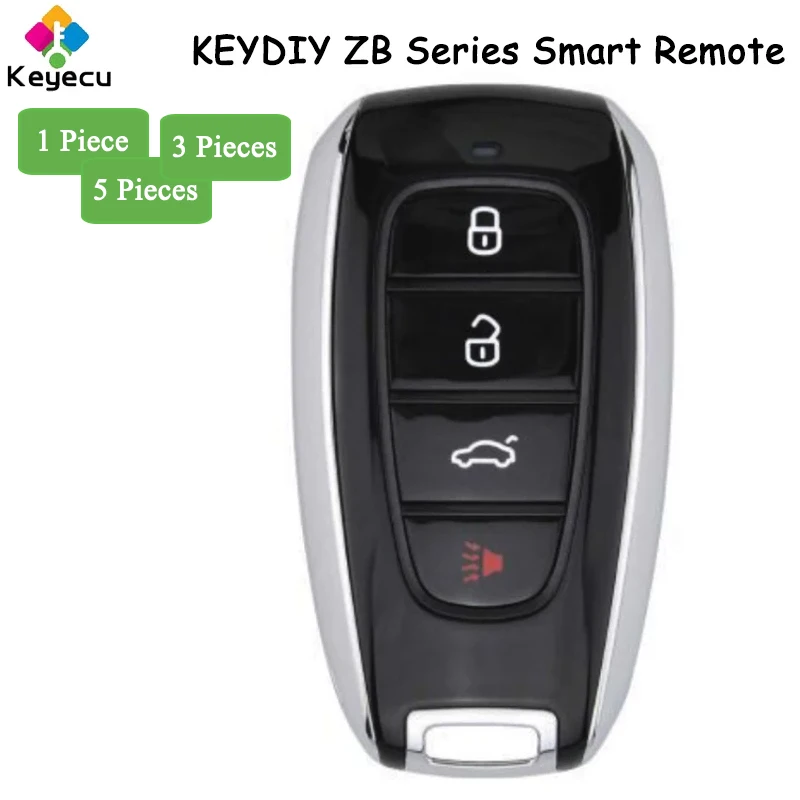 

KEYECU 1 3 5 штук KEYDIY KD ZB Series ZB41 для Subaru стиль универсальный смарт-ключ с дистанционным управлением с поддержкой фотооборудования