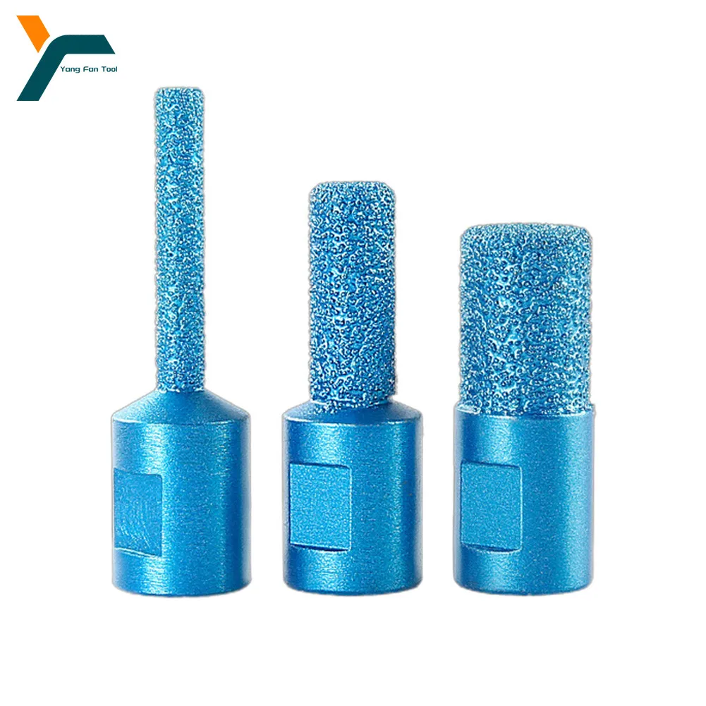 

1Pcs M10 Vaccum Brazed Milling Cutter Diamond Ceramic Tile Marble Stone Slotting Clean Tool For 100 Type Angle Grinder 6 10 15mm