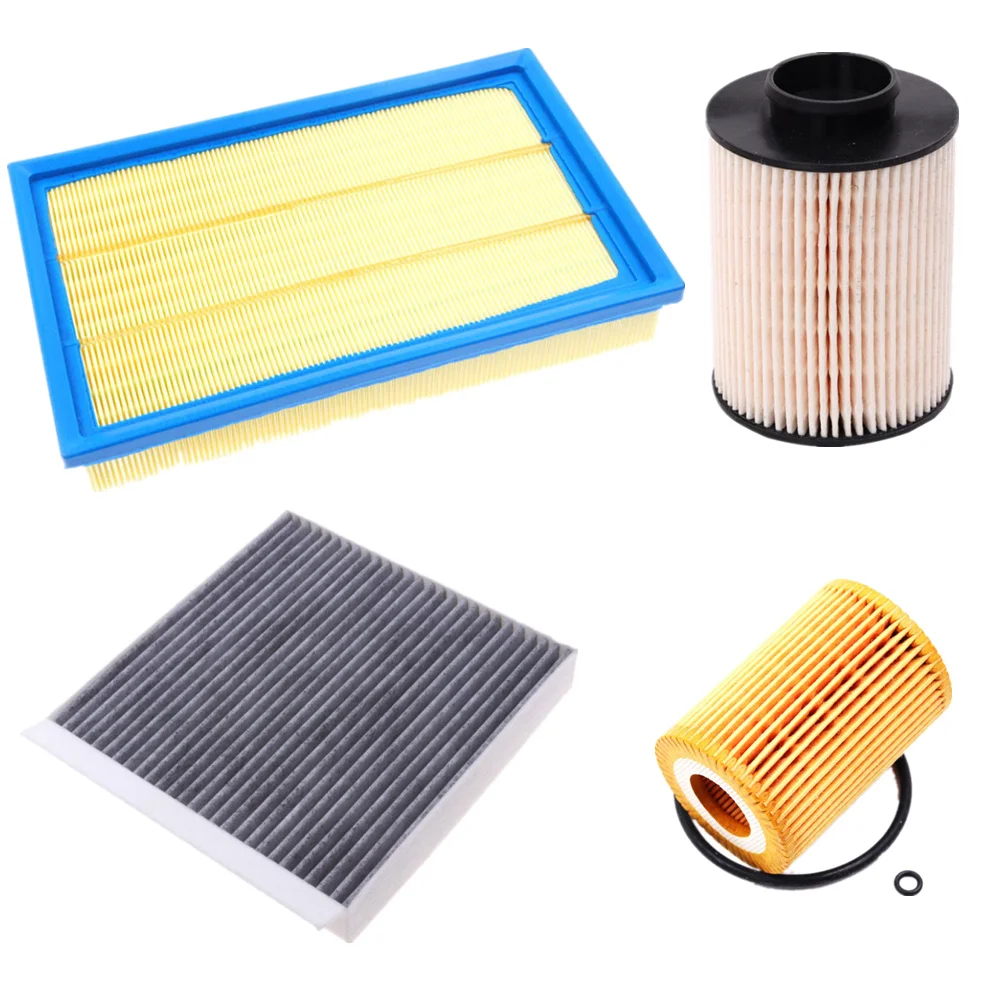 High Quality Filter set for-GreatWall Poer PAO 2.0T Diesel Pickup Haval Poer Wingle 7 GWM PAO Diesel oil air Filters car filter set