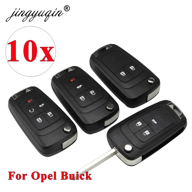 Opel Schüssel Gehäuse 2 Tasten - Schlüsselblatt HU100
