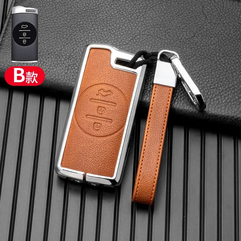 Car Key Shell Cover For Chery Tiggo 8 Arrizo 5 Pro Gx 5x eQ7 Tiggo 7 Pro Accessories