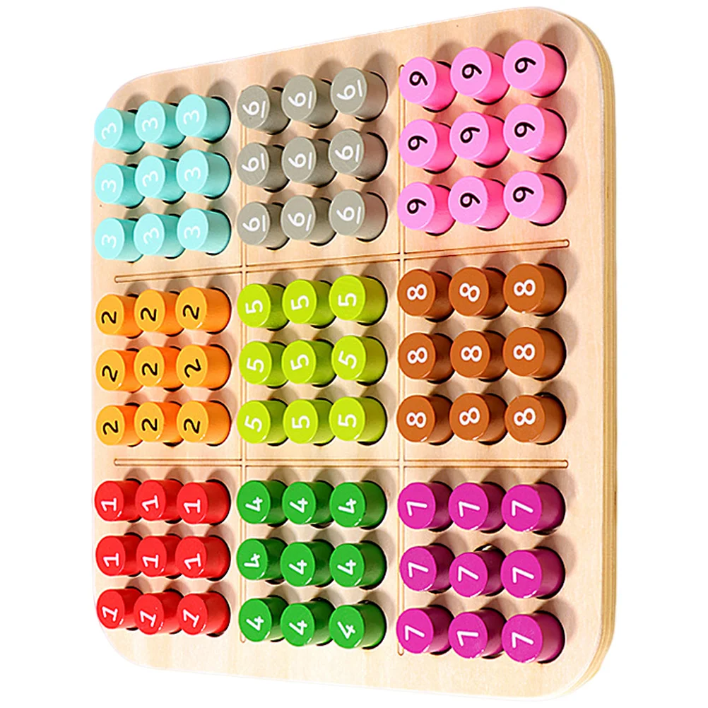 

Математическая игра-пазл Sudoku, шахматы Jiugongge, обучающая игрушка, Ранняя память