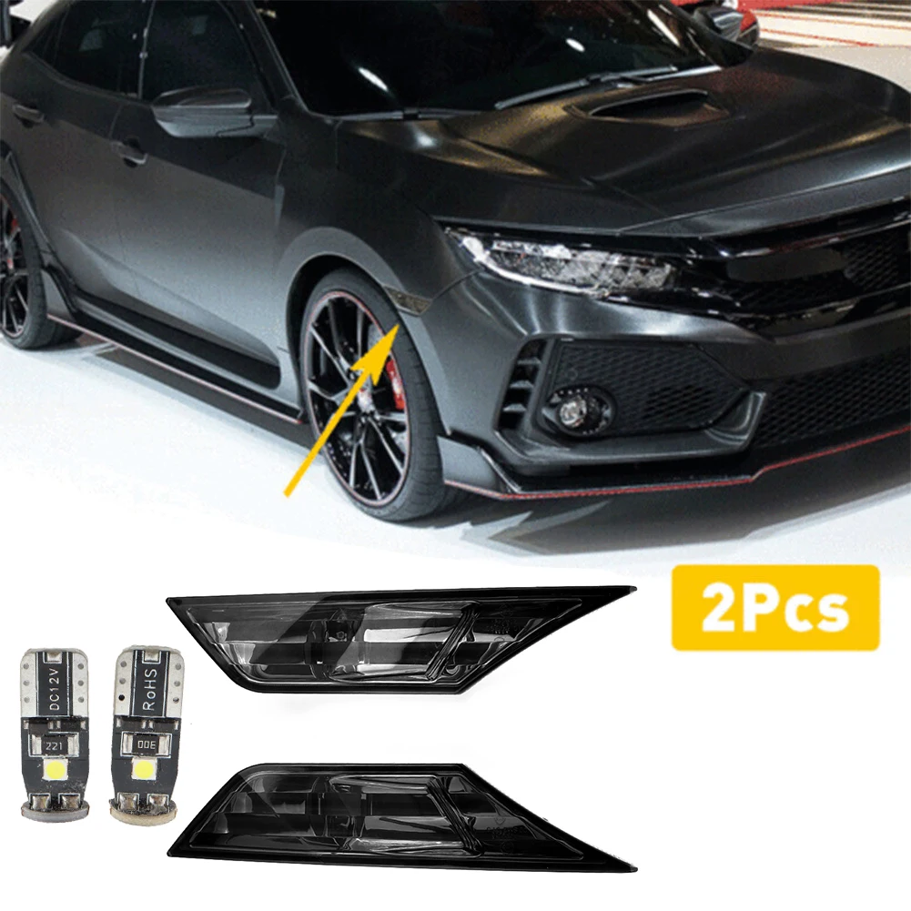 

2 шт., светодиодные лампы для указателей поворота Honda Civic 2016-2021