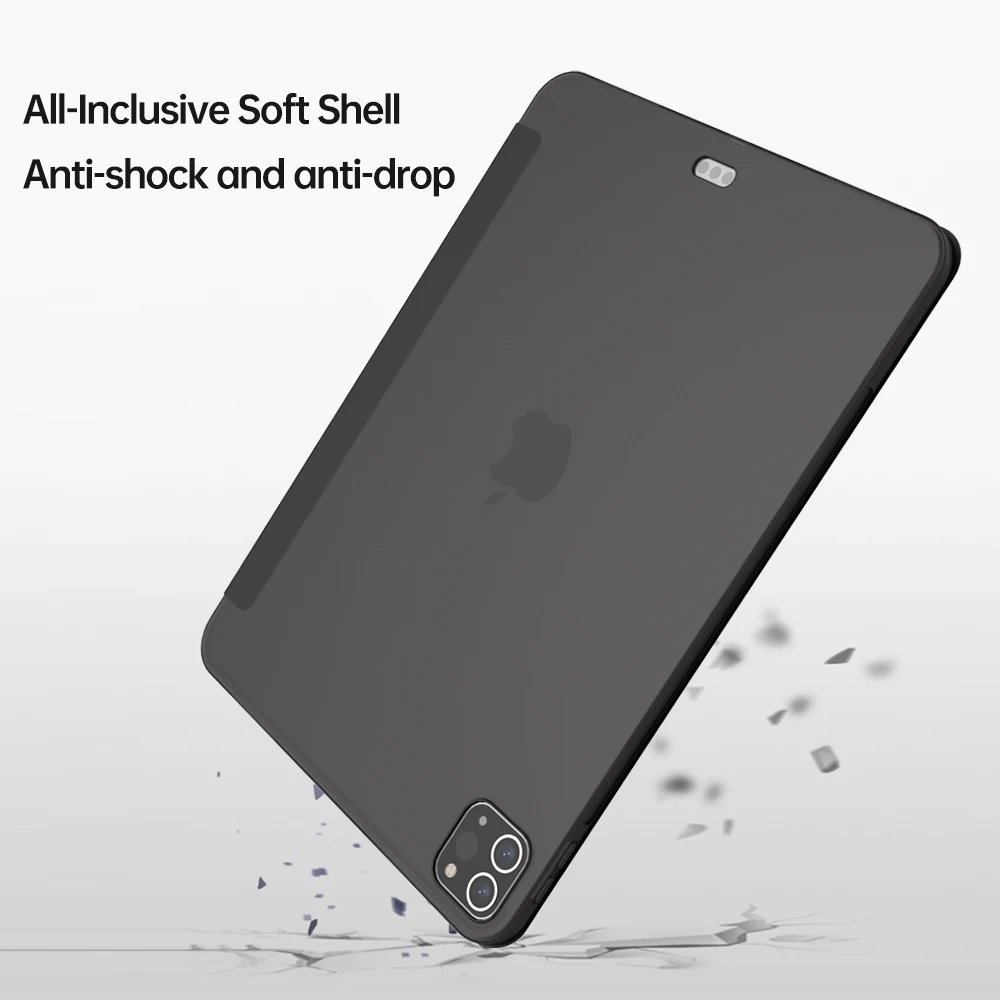 Smart Stand Back Case para Ipad Pro Ipad m1 11 12 12.9 Cases A2378 A2377 A2229 A2228 2023 2023 2023 - Imagem 2