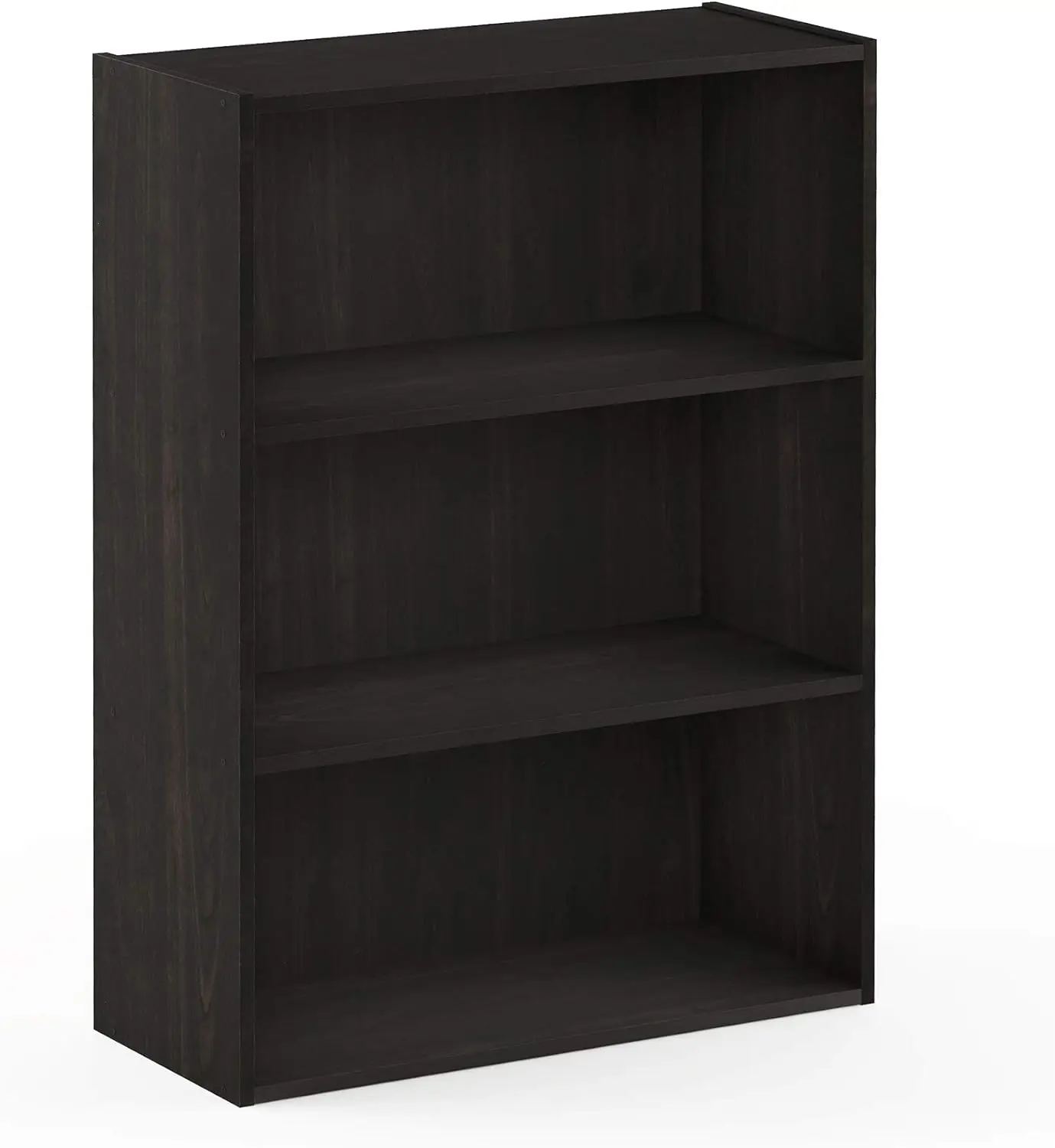 

Furinno Pasir 3-Tier Open Shelf Bookcase, Espresso