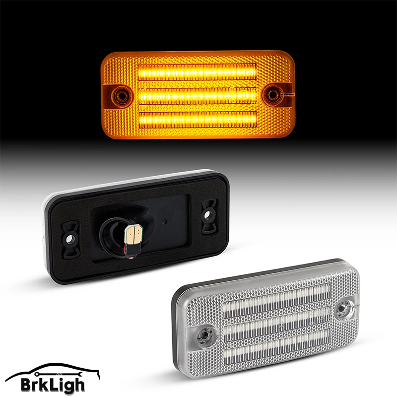 Per Fiat Ducato Citroen Relay Jumper Peugeot Boxer 2006-2019 Iveco Daily Led Side Marker Light Lampada Ambra