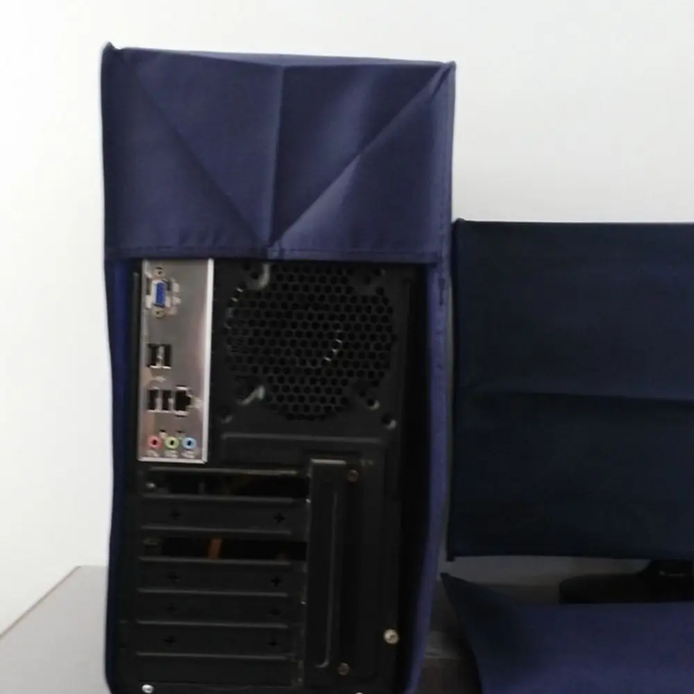 Computer Dust Cover 3PCS Dust Cover Desktop Monitor Computer PC Keyboard Tower