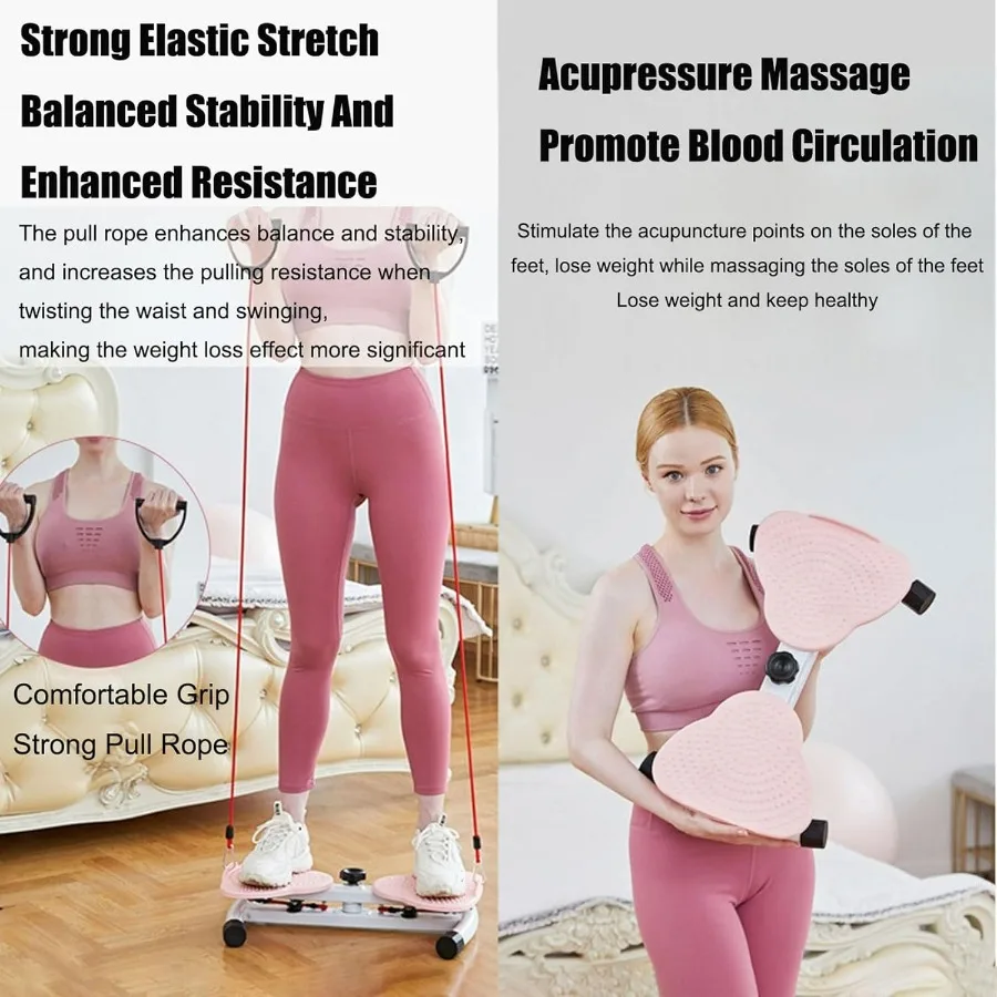Exercise Twist Boards, Waist Twister Machine Exercise, ab Twister Board, Waist Sculptor Machine Twiister, Balance Board for Foot