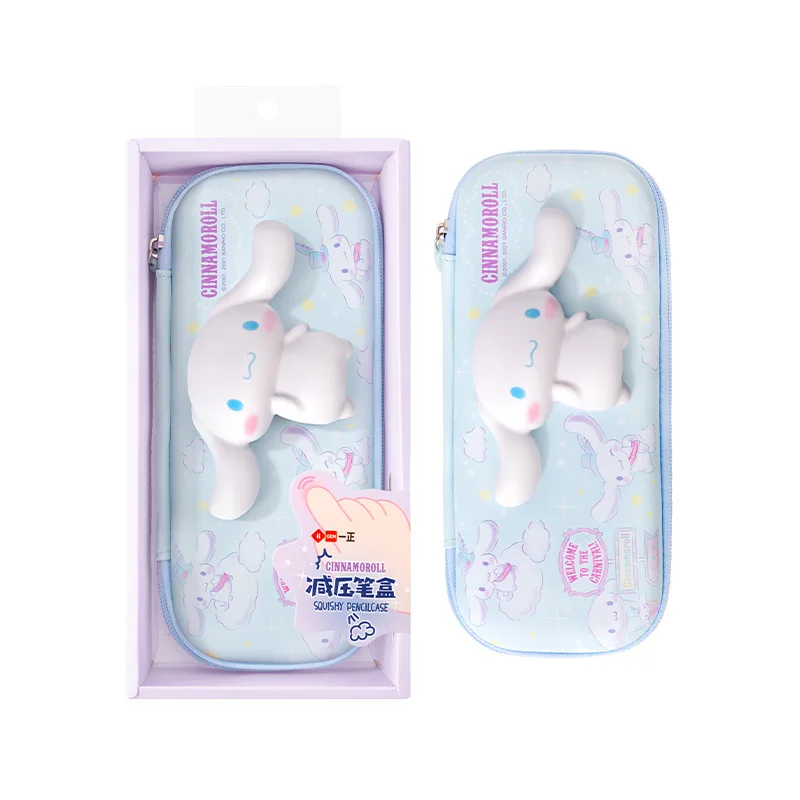 Sanrio Pen Box Hello Kitty Stationery Box Children Students Learning Supplies Pen Bag Gift