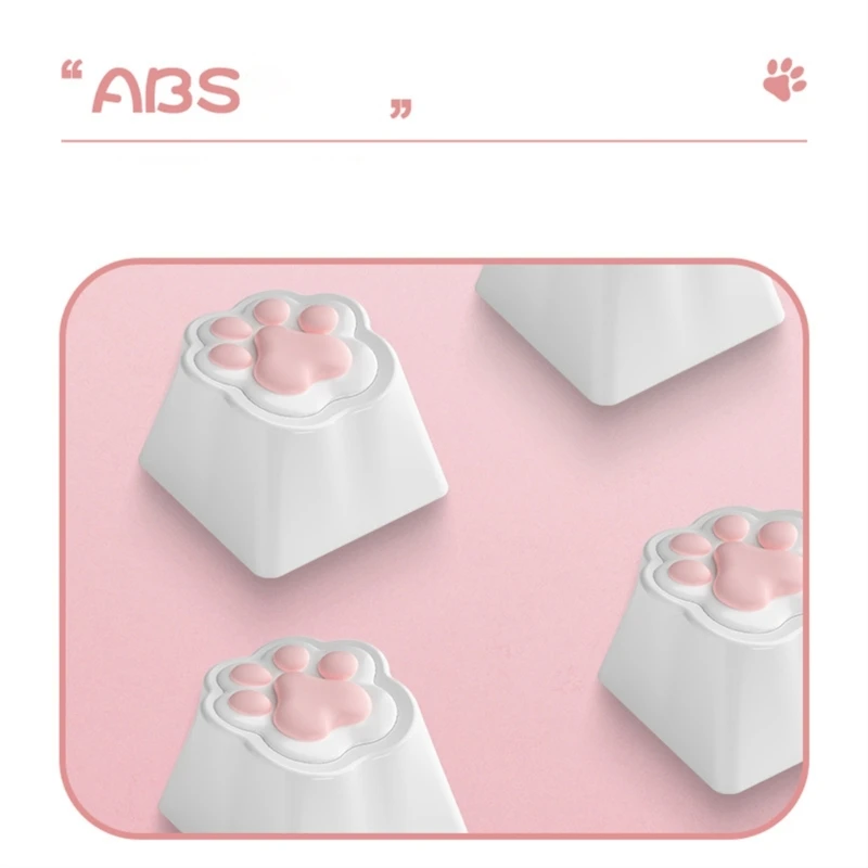 맞춤형 키캡 MX 구조 키캡 ABS+실리콘 OEM 프로필 Cat 키 캡