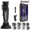 Kemei KM-2996 Professional Precision Fade Hair Clippers Cordless Hair Cutting Machine Rechargeable Hair Beard Trimmer for Barber 1