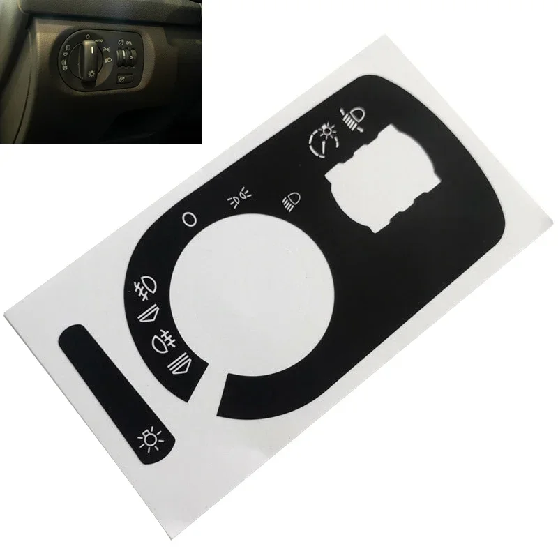 Set Of Stickers To Repair The Lights Switch On You For A3 8P 2004-2008 Button Repair Decal Sticker Car Accessories