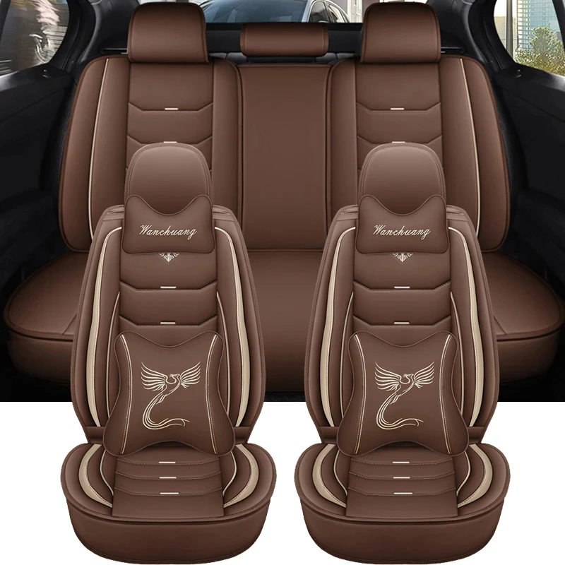 

Universal Leather Car Seat Cover For Isuzu All Models JMC D-MAX Mu-X Auto Accessories Car Accessories Wear-resisting Protector