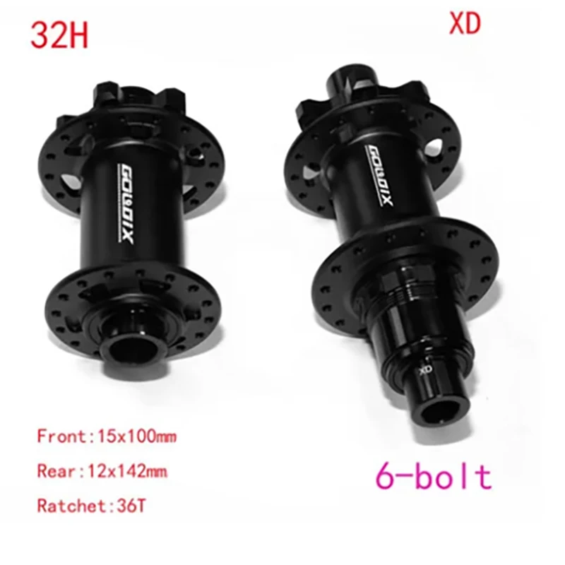 루마리케 MTB 라쳇 36T 허브 부스트/논부스트 15 6볼트/센터락 디스크 QRx100 QR x135mm 28H 32H 프리허브 HG 11s XD MS 12s 자전거