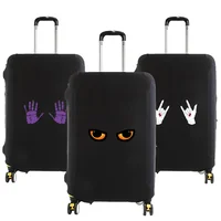 Luggage Protective Cover for 18 To 28 Inch Fashion Chest Pattern Trolley Suitcase Elastic Dust Bags Case Travel Accessories 1