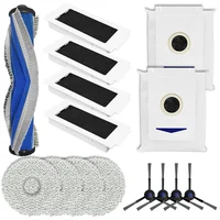 main side brush filter mop pad dust bag for ecovacs for yeedi for m12 pro+ home appliance aspiradora vacuum cleaner rotating mop