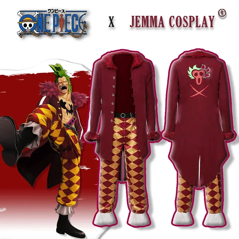 Giappone Cosplay Blox Fruit Bartolomeo Costume Clown Anime Abbigliamento Bari Bari No Mi Costumi Di Halloween Per Uomo Acgn Party