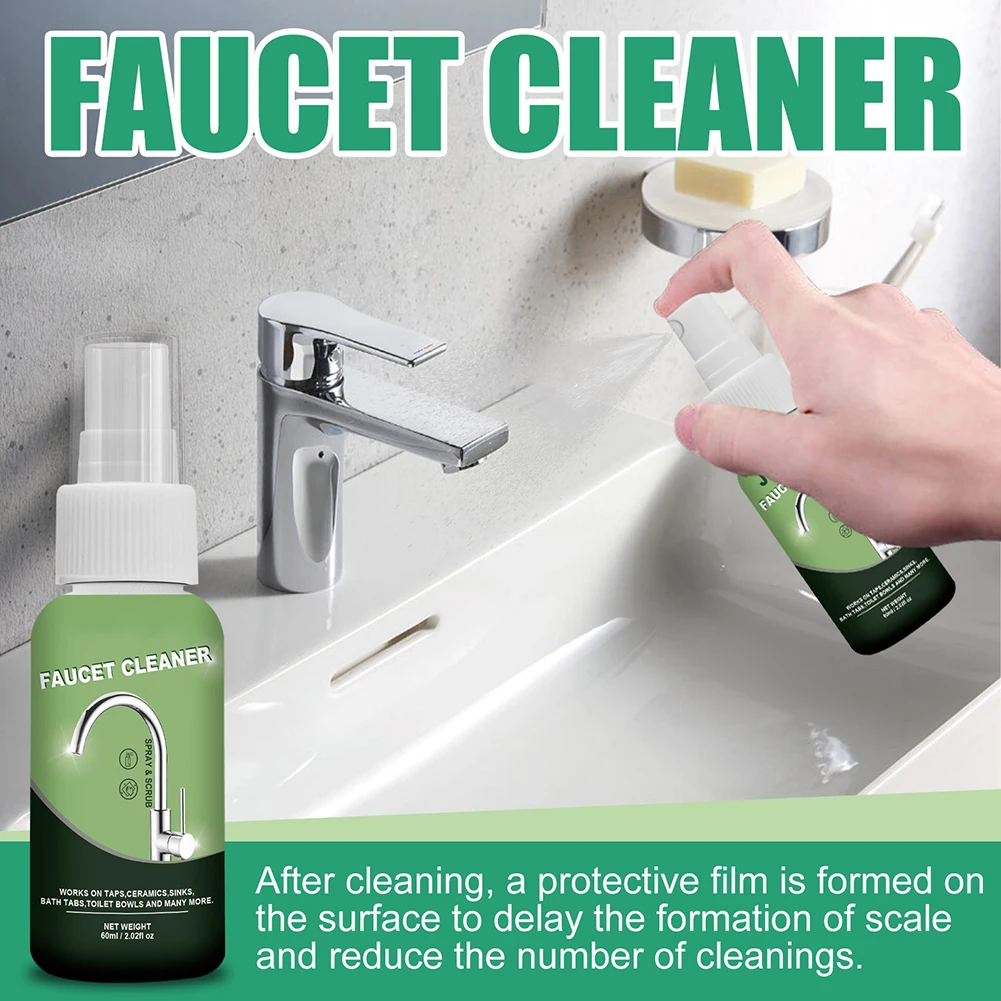 

Faucet Rust Remover Multifunctional Kitchen Liquid Cleaner For Washroom Washbasin