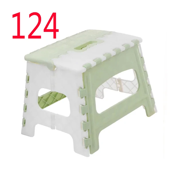 accessories Children Thickened Plastic Step Stool Portable Folding Chair Small Bench Stool