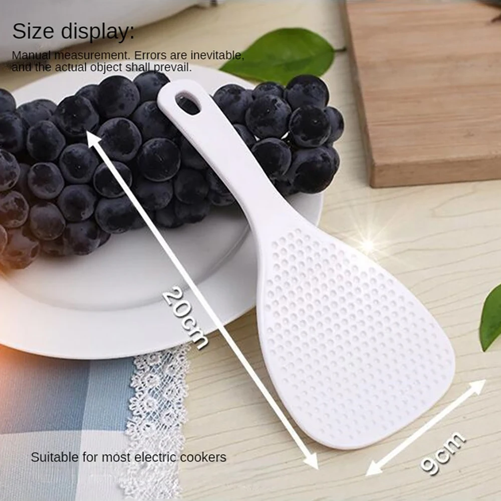 Plastic Rice Shovel Non Stick Easy To Clean Fashion Unique Household Products Rice Spatula Bpa Free Durable And Convenient plastic rice spoon
