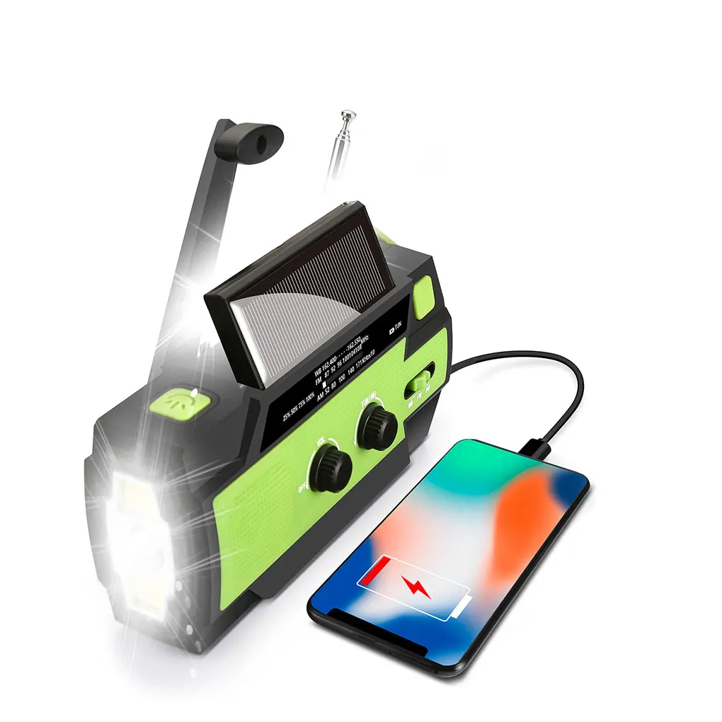 

Portable Wireless Outdoor Radio With Dynamo Charging Most Powerful Life Saver Portable Power Bank