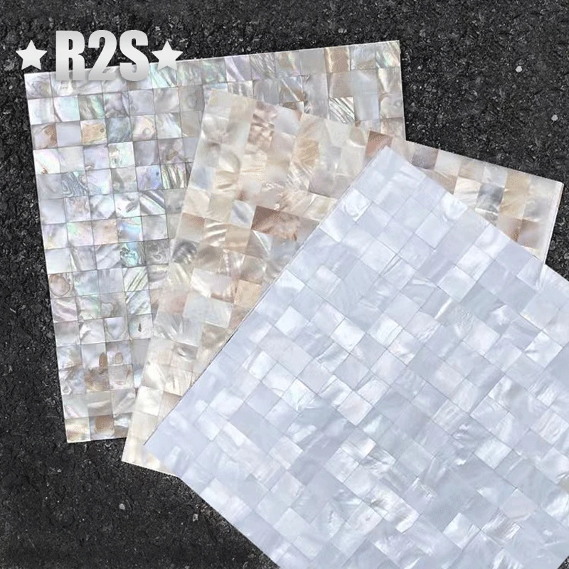 shell mosaic mother of pearl natural kitchen backsplash wallpaper tile bathroom background shower decorative wall tiles sheet mother pearl mosaic tiles