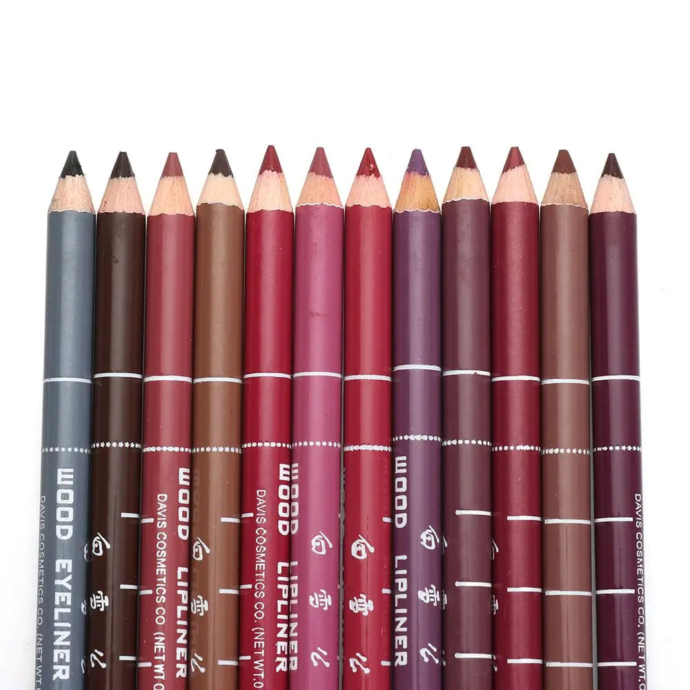 Lip Liner Pencil 1PC Professional Wood Waterproof