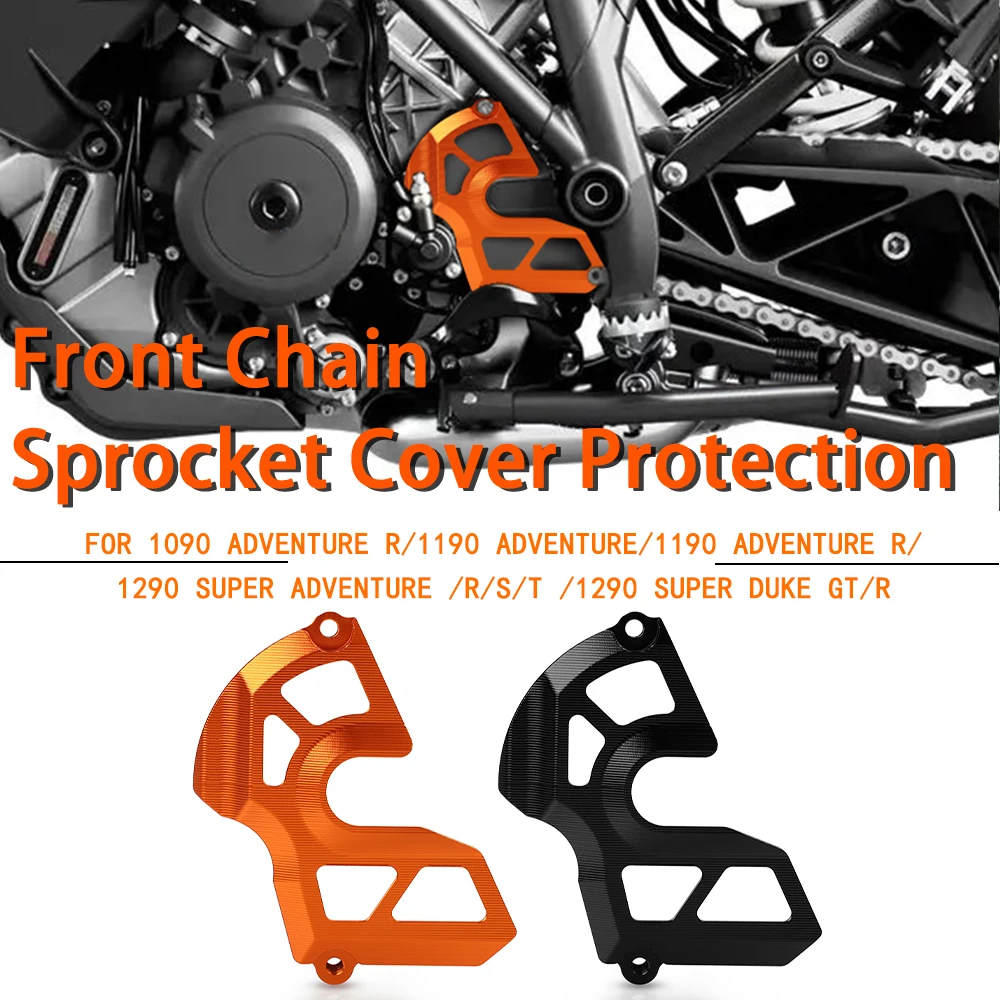 

Motorcycle CNC Chain Case Saver For 1290 Super Adventure R/S Super Duke GT R 2014-2019 1090 1190 ADV Sprocket Cover Accessories