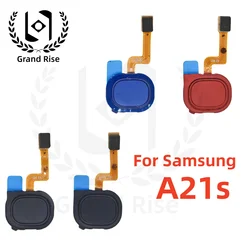 Back Button Fingerprint Sensor Flex Cable with Touch ID (A21S  Blue)