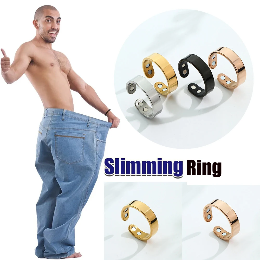Ultra Strength Magnetic Therapy Ring - Stainless Steel Copper Anti-Snoring Solution