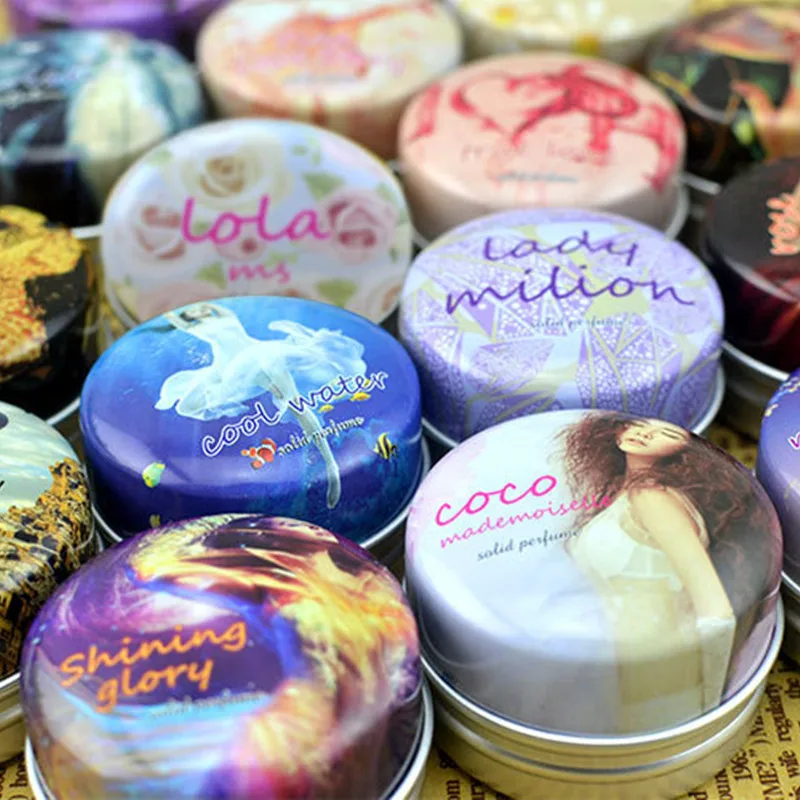 NEW Fashion 1PC Magic Solid Perfume 18 Kinds of Fragrance Alcohol-free Solid Perfumes And Fragrances Deodorant Fragrance