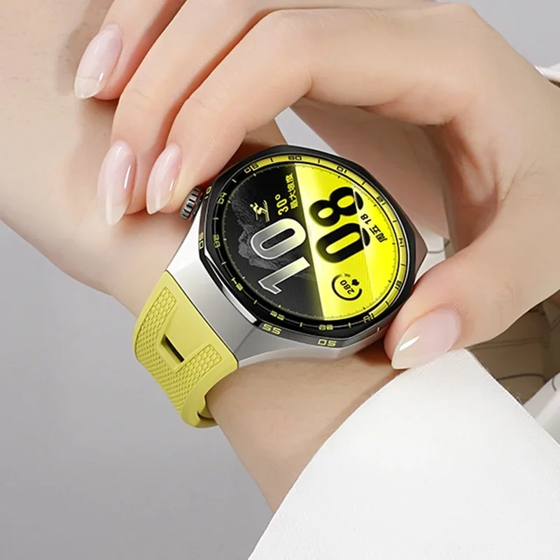 Sport Silicone Breathable Strap | No Gaps Design | Premium Watch Bracelet
