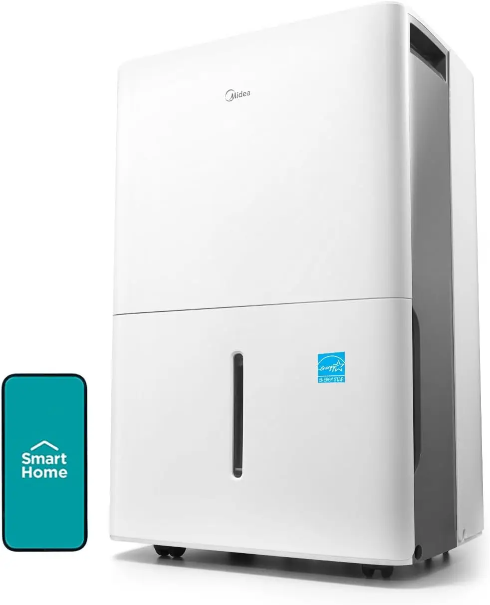 

4,500 Sq. Ft. Energy Star Certified Dehumidifier With Reusable Air Filter 50 Pint 2019 DOE (Previously 70 Pint)